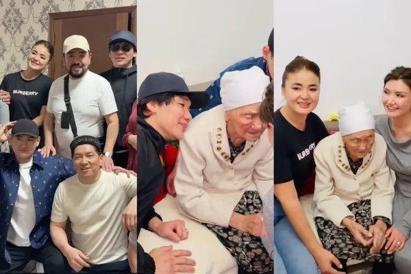 Бір топ әнші Майғазиевтің анасынан бата алды (ВИДЕО)