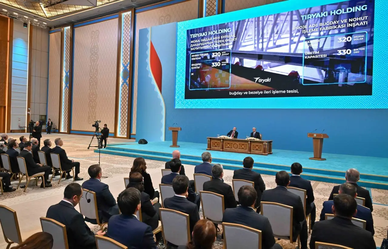 Тоқаев пен Ердоғанға 920 млн доллардан асатын жаңа инвестициялық жобалар таныстырылды