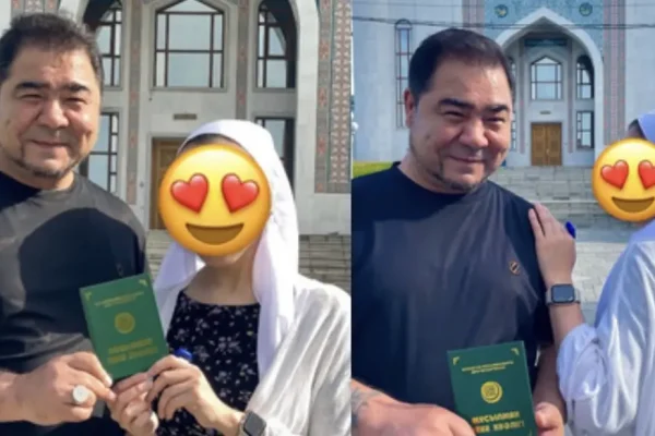 «Масқара!»: Танымал әзілкеш өзінен 25 жас кіші қызбен некелесті