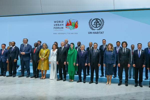 Олжас Бектенов Президенттің тапсырмасы бойынша Бакуде өткен World Urban Forum сессиясына қатысты
