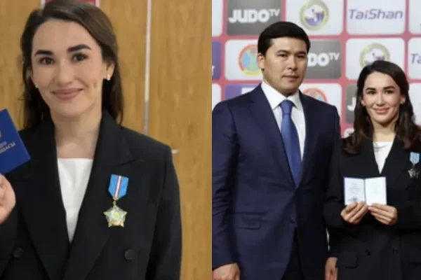«Қуаныштымын»: Әбиба Әбужақынова «Құрмет» орденімен марапатталды