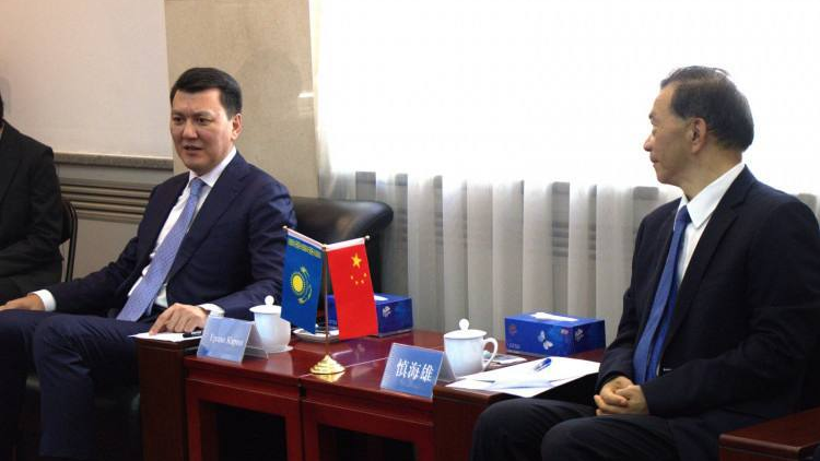 Ерлан Қарин мен Шэнь Хайсюн кездесті: Қазақстан мен Қытай медиа жобаларды бірлесе дамытпақ