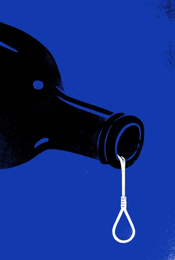 Suicide is declining almost everywhere