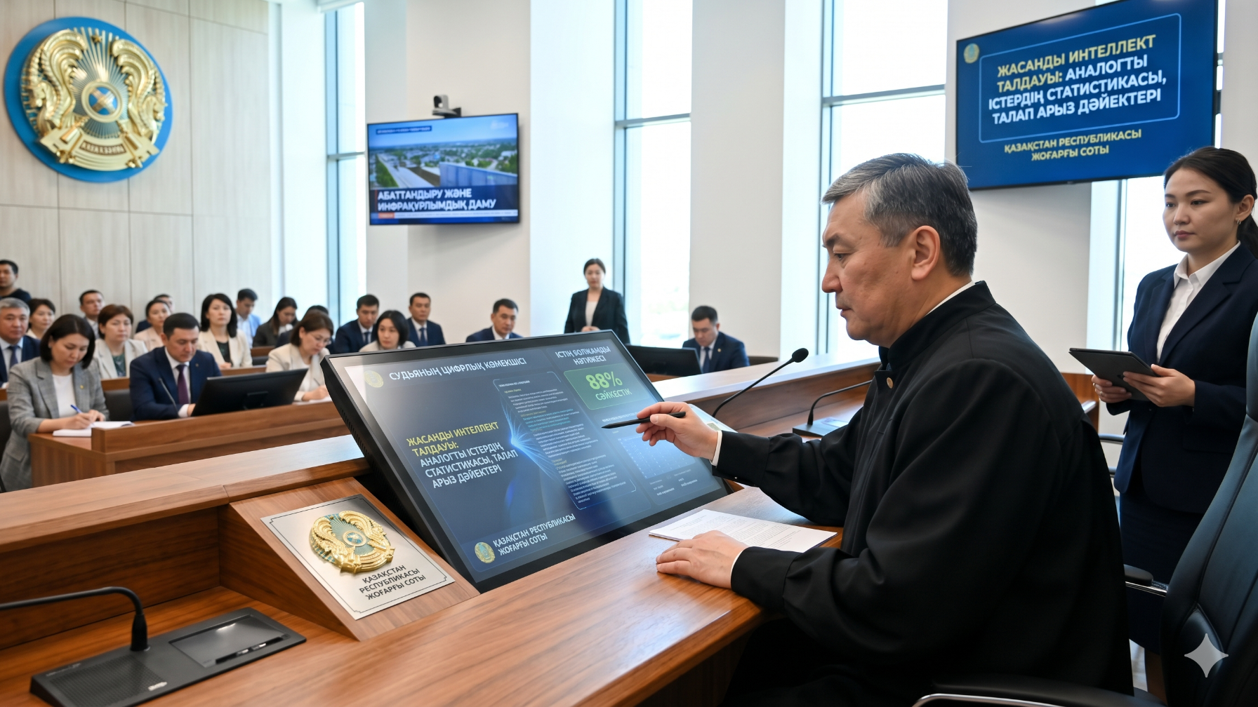 Жасанды интеллект сот шешімін алдын ала болжайды: Елімізде жаңа жүйе енгізілді
