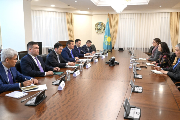 Нәлібаев «ExxonMobil» өкілімен кездесті